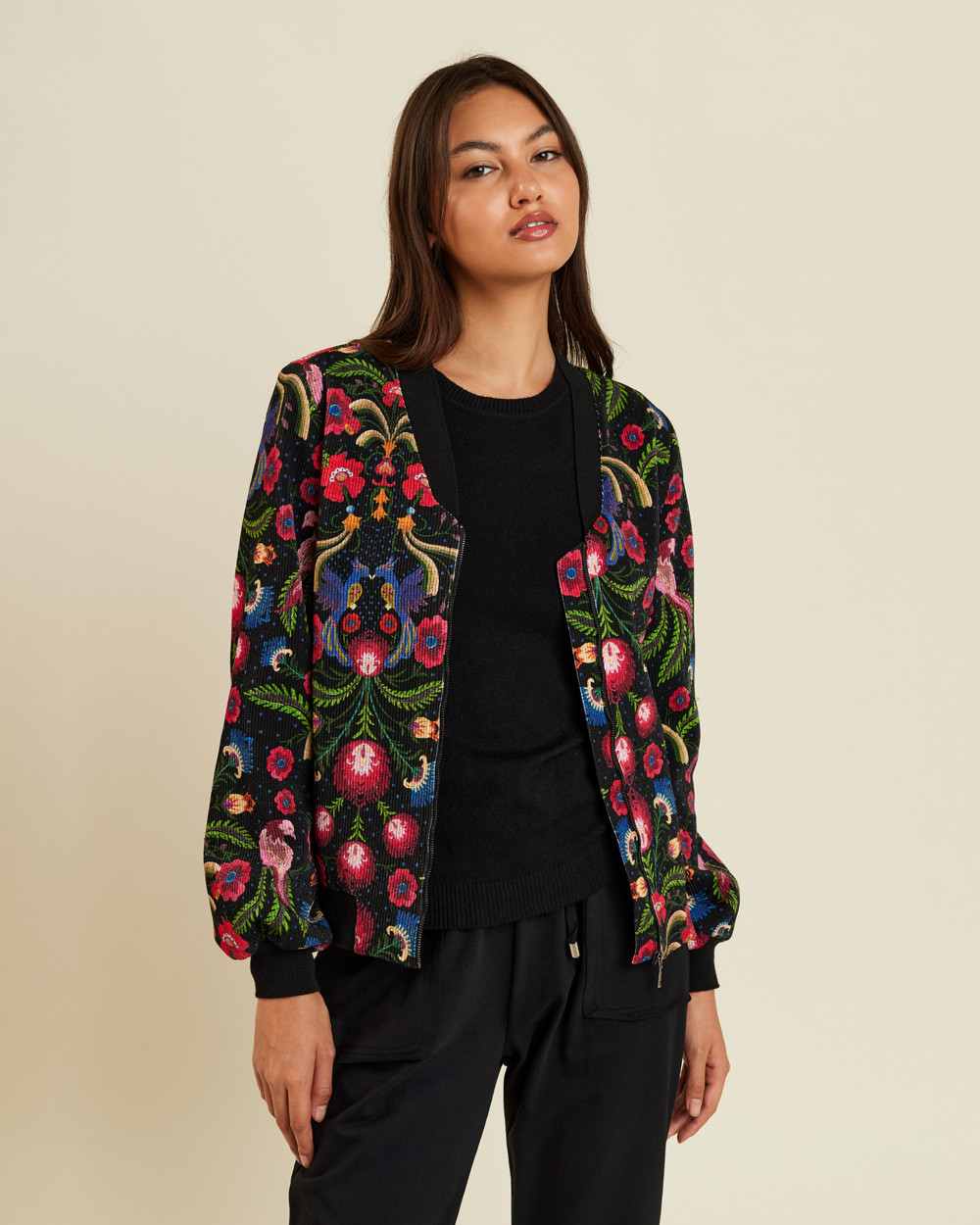 Bomber jacket κοτλέ