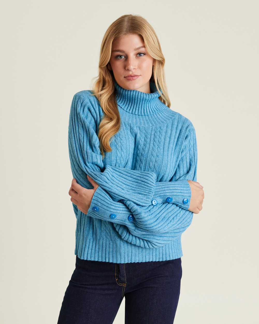 Knitted blouse